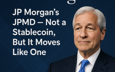 JP Morgan’s JPMD — Not a Stablecoin, But It Moves Like One