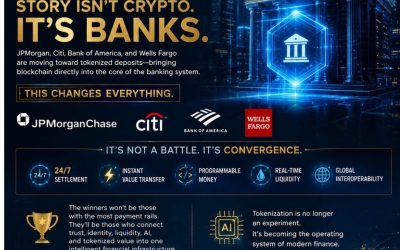 THE BIGGEST BLOCKCHAIN STORY AIN’T CRYPTO, PAL.